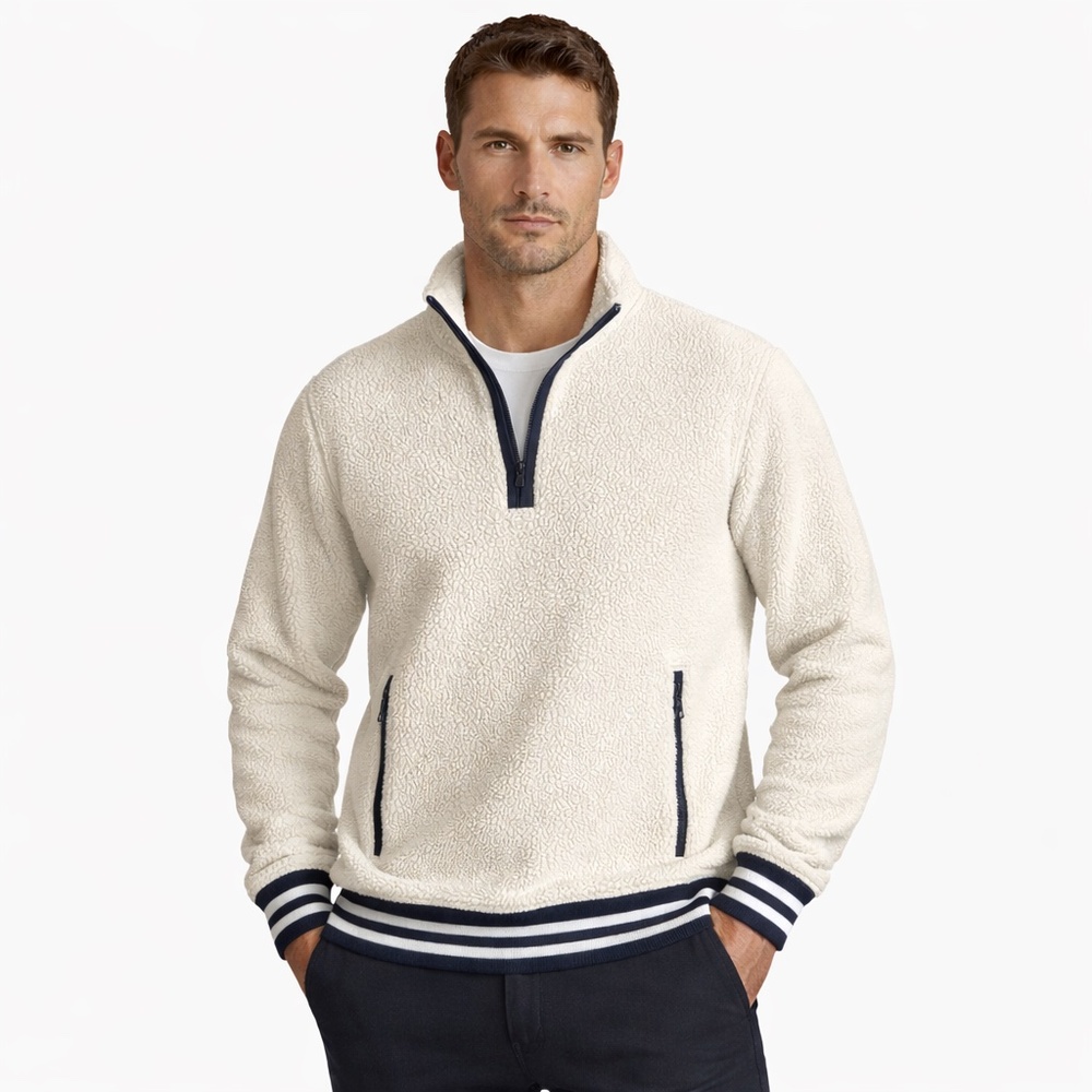 CHAMPION x TODD SNYDER Polartec Fleece Half Zip Pullover Size M